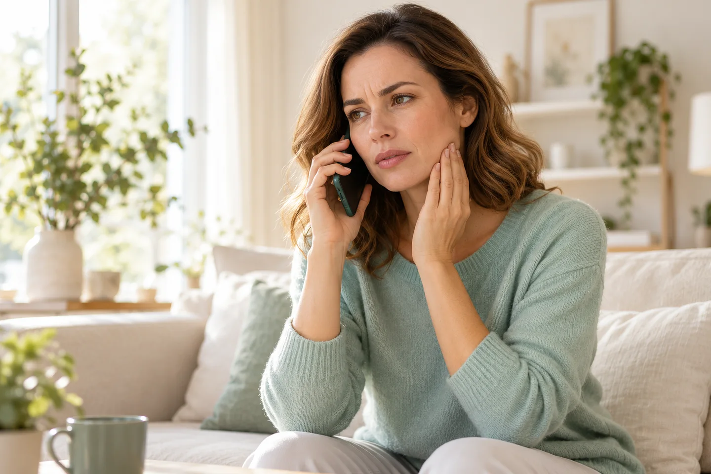 Telefonické dohodnutie návštevy pri bolesti zuba
